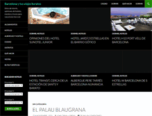 Tablet Screenshot of barcelonaviajesbaratos.com